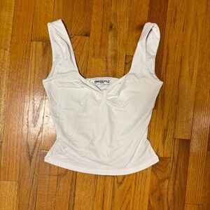 Princess Polly - White Top, Size 4